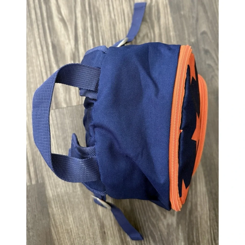 Pottery Barn Kids Orange Stars Navy Mini Pre-K Backpack Preschool School BTS